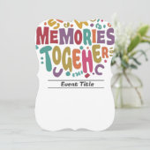 招待カード,家族の大事な行事 (スタンド正面)