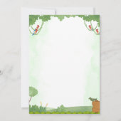 招待カード 招待状 (裏面)