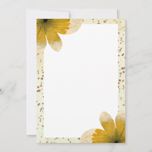 招待カード 招待状 (裏面)