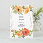 招待カード 招待状 (スタンド正面)