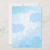 招待カード – Baby Shower Card 招待状 (裏面)