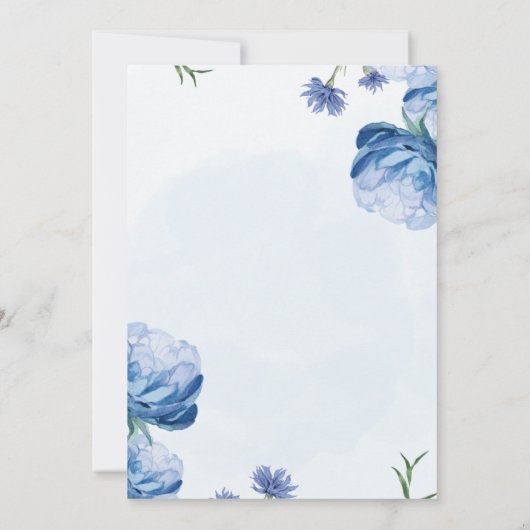 招待デザイン 招待状 (裏面)