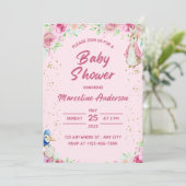 招待ベビーシャワー、ピンク シーズンカード (スタンド正面)