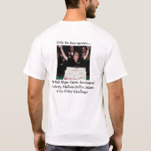 招待ボブホープカーティス Tシャツ (裏面)