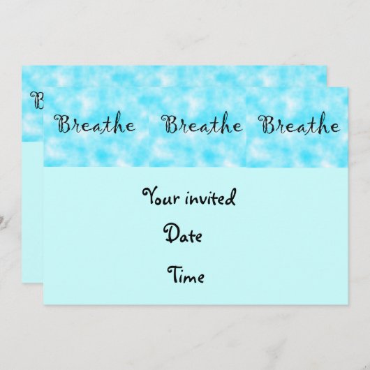 招待客 招待状 (正面/裏面)