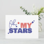 招待状ああ私の星とストライプ。独立 招待状 (スタンド正面)