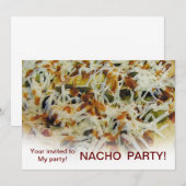 招待状からナチョパーティー 招待状 (正面/裏面)
