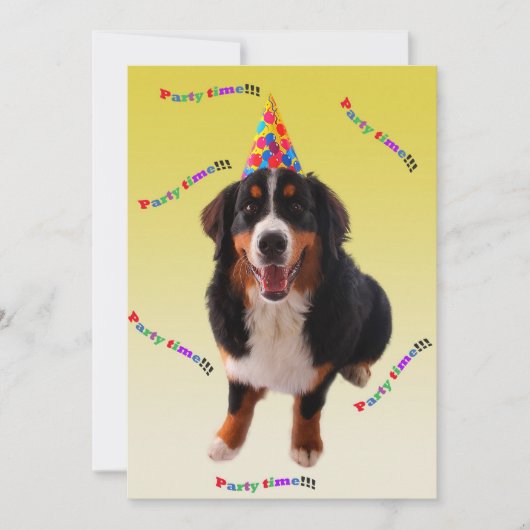 招待状からパーティー 招待状 (正面)