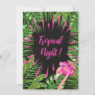 招待状からビーチパーティー。 招待状