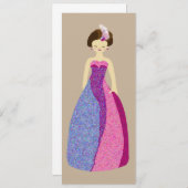 招待状からフォーマルパーティー 招待状 (正面/裏面)