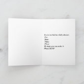 招待状からベビーシャワー 招待状 (内部)