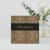 招待状すべての行事アニマルプリント 招待状 (スタンド正面)