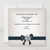 招待状すべての行事ダイヤモンドジュエルイメージ 招待状 (裏面)