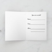 招待状それは女の子です! 招待状 (内部)