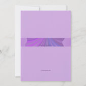 招待状で踊しゃれているる 招待状 (裏面)