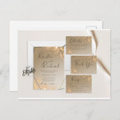 招待状とお知らせ インビテーションポストカード (正面/裏面)