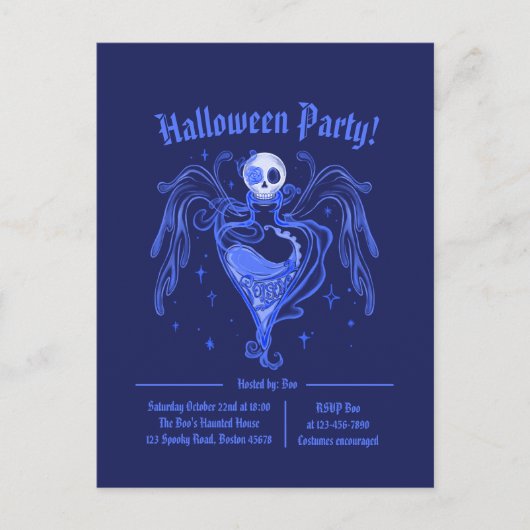 招待状とお知らせ シーズンポストカード (正面)