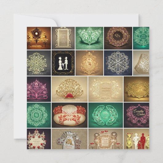 招待状とお知らせ 招待状 (裏面)