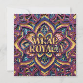 招待状とお知らせ 案内状 (正面)