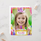 招待状とひな形> >誕生日コード カード (正面/裏面インサイチュ)