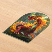 招待状とアナウンスの誕生日招待状 アクリル招待状 (レイダウン)