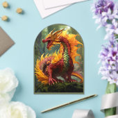 招待状とアナウンスの誕生日招待状 アクリル招待状 (インサイチュ (ウェディング))