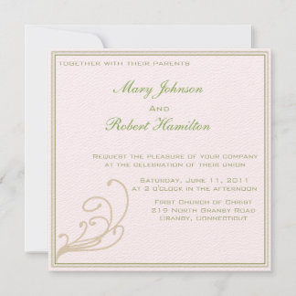 招待状とスクエレガントロール詳細 招待状