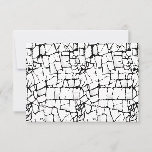 招待状とステーショナリーの返信カード 出欠カード (正面)