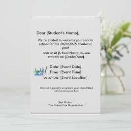 招待状とステーショナリー 招待状