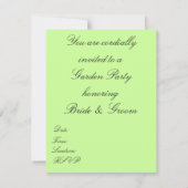 招待状とブライト&ゲルベカラフルラデイジー 招待状 (裏面)