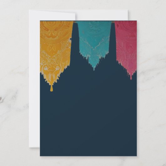 招待状と固定 招待状 (裏面)