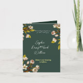 招待状と固定 招待状 (正面)