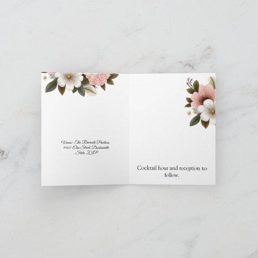 招待状と固定 招待状 (内部)