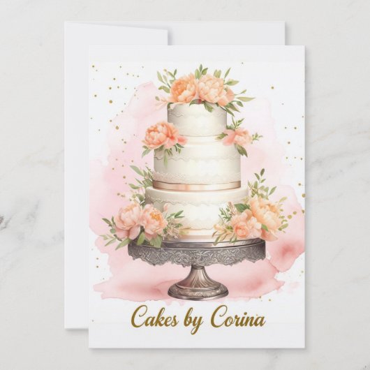 招待状と文房具> [招待状と発表] 招待状 (正面)