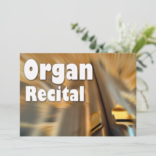 招待状と臓器発表会-シドニーパイプ 招待状 (スタンド正面)