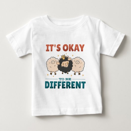 招待状になってもいい違う ベビーTシャツ (正面)