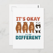 招待状になってもいい違う ポストカード (正面/裏面)