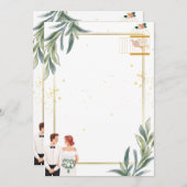 招待状のお知らせカード 招待状 (正面/裏面)