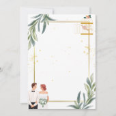 招待状のお知らせ カード (正面)