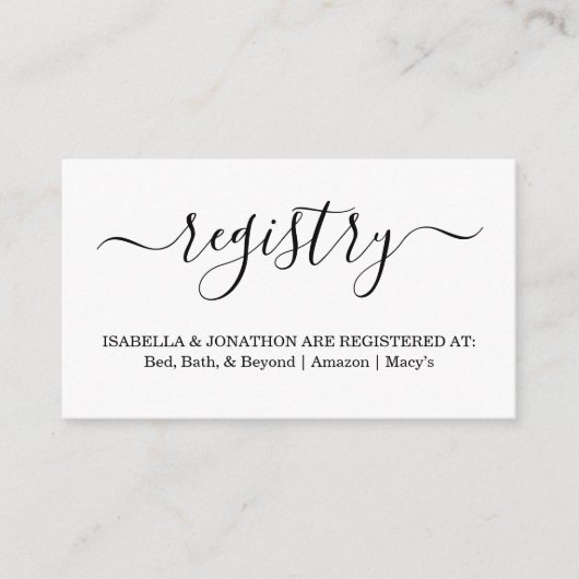 招待状のための素朴な登録の挿入物/エンクロージャ エンクロージャーカード (正面)