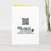 招待状のカップケーキ- ShihPoo - Maggie 招待状 (裏面)