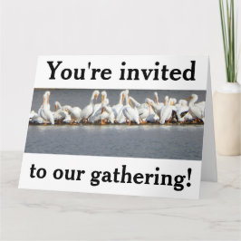 招待状のグリーティングカード, ペリカン カード