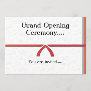 招待状のテンプレートの日本食料理店 招待状