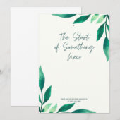 招待状のテンプレート 招待状 (正面/裏面)