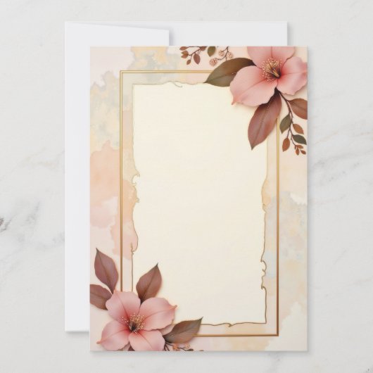 招待状のデザイン 招待状 (正面)