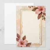 招待状のデザイン 招待状 (正面/裏面)