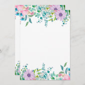 招待状のデザイン 招待状 (正面/裏面)