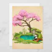 招待状のパーティー |パンダ愛好家 |ベアパンダ (正面/裏面)