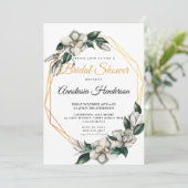  招待状のブライダルシャワー。 シーズンカード (スタンド正面)