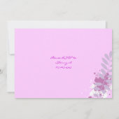 招待状のヘブライを示している抽象的な星のユダヤ人のベビー 招待状 (裏面)